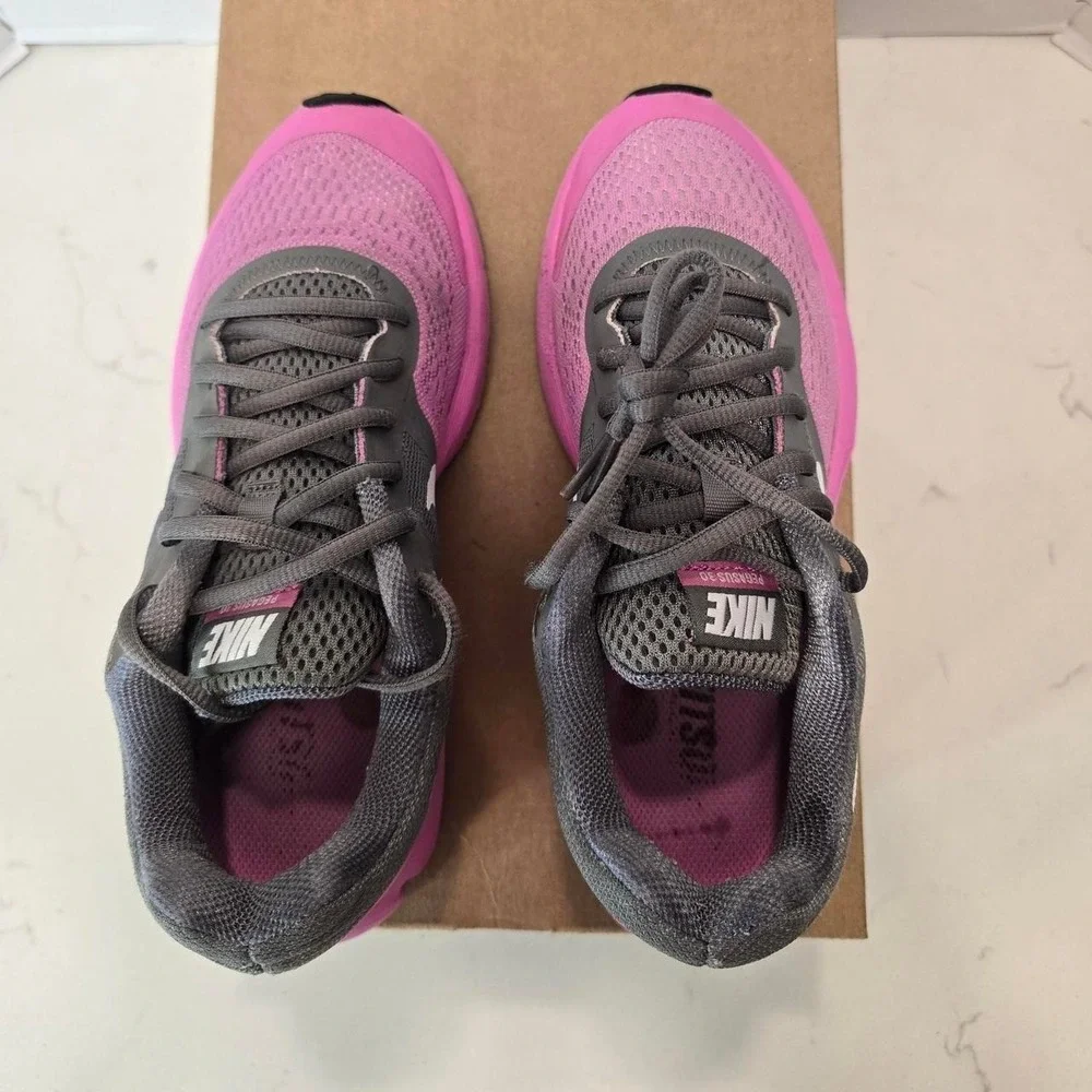 Nike Pegasus 30 trainers pink/ grey Womens shoes size 7.5